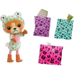 Barbie Nuket Ja Kotileikki*Cutie Reveal Chelsea Costume Cuties vihreä