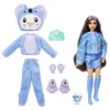 Barbie Nuket Ja Kotileikki*nukke Cutie Reveal Costume Cuties lila