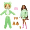 Barbie Nuket Ja Kotileikki*nukke Cutie Reveal Costume Cuties vihreä
