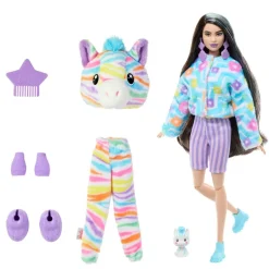 Barbie Nuket Ja Kotileikki*seepra Cutie Reveal Color Dreams