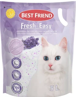 Best Friend Kissat*Laventeli kissanhiekka Fresh & Easy 5L