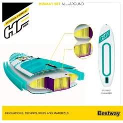 Bestway Vesiurheilu*SUP-lauta Hydro-Force Huaka'I 305x84 cm