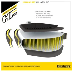 Bestway Vesiurheilu*SUP-lauta Hydro-Force Huaka'I 305x84 cm