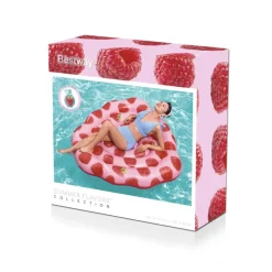 Bestway Ulkolelut*tuoksuva uimapatja vadelma 165x151 cm
