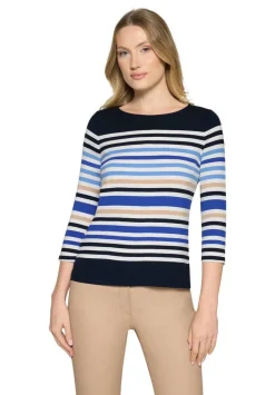 Betty Barclay Trikoopaidat Ja Colleget*paita 2736 1755 Dark Blue / Cream 8813