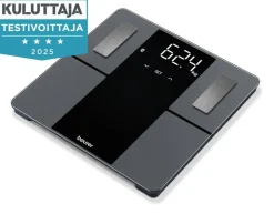 Beurer Kauneus Ja Terveys*diagnostiikkavaaka BF500 Super Black Edition bluetoot