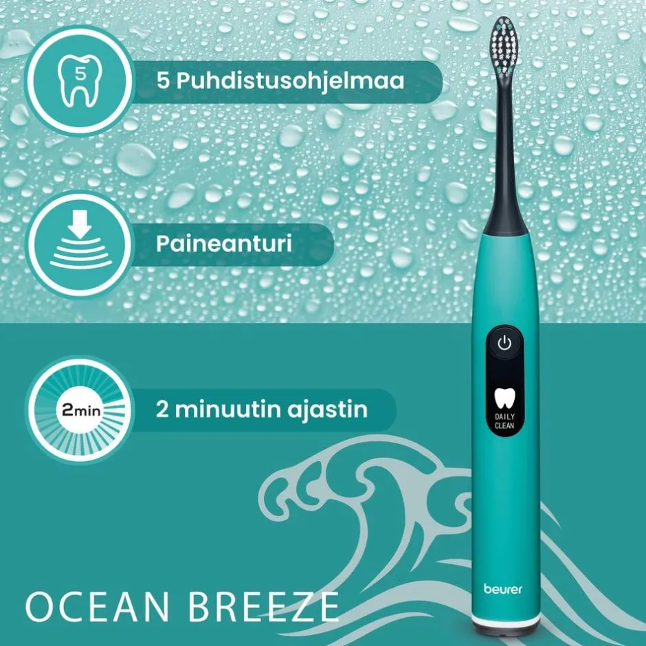 Beurer Hammashoito*sähköhammasharja Sonic SC50 Ocean breeze
