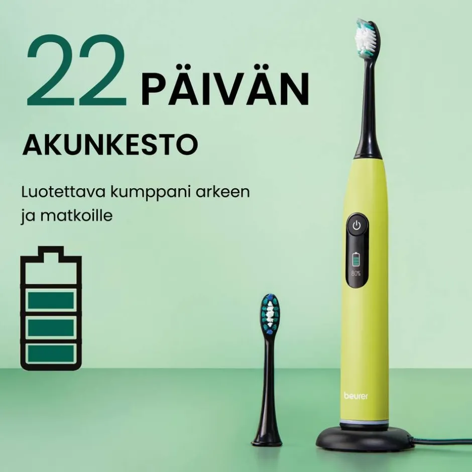 Beurer Hammashoito*sähköhammasharja Sonic SC50 Splashy lemon