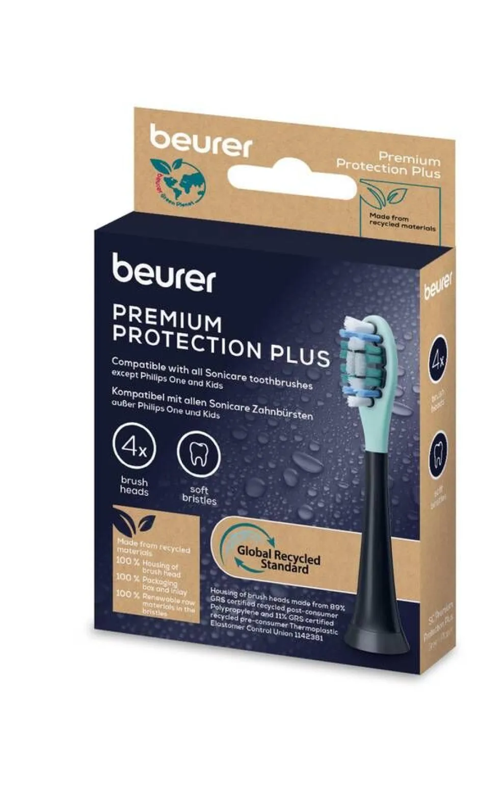 Beurer Hammashoito*vaihtoharja SC Protection Plus Sonic-sähköhammasharja