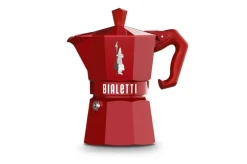 Bialetti Juoma- Ja Baaritarvikkeet|Tarjoilu*espressokeitin 3 k. Moka Exclusive punainen