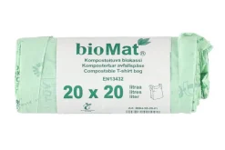Puhdistus Ja Siivous*Biomat bio roskapussi sangallinen 20 kpl 20 l