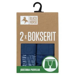 Black Horse Alusvaatteet*bokserit 2pack I151 3280 Dark sapphire