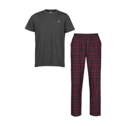 Black Horse Yöasut*pyjama N053 6262 Wine red check