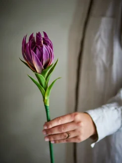 Bloomingville Koriste-Esineet*koristeoksa Lily violetti