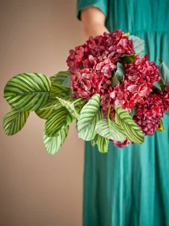 Bloomingville Koriste-Esineet*koristeoksa Hydrangea punainen