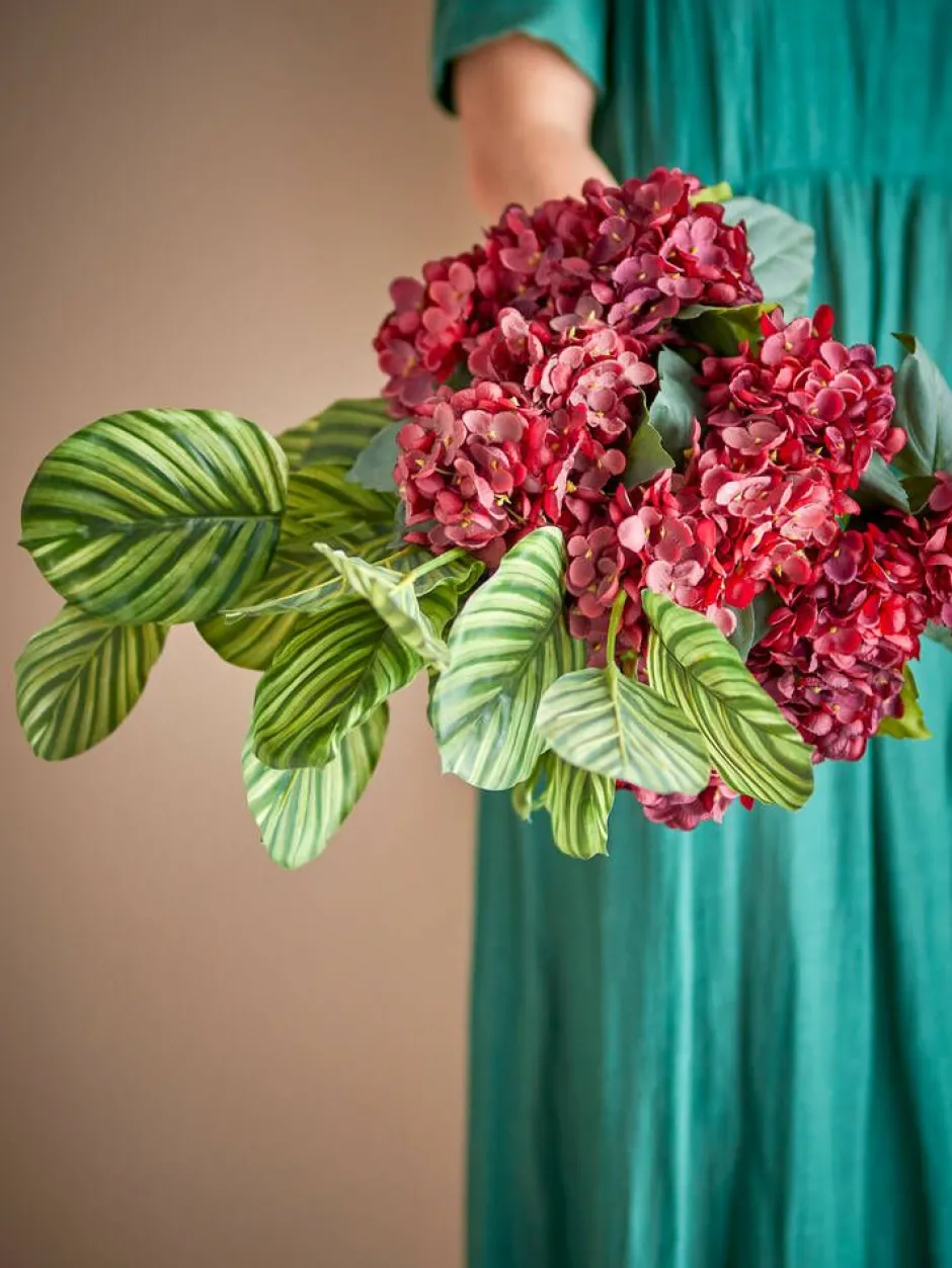 Bloomingville Koriste-Esineet*koristeoksa Hydrangea punainen