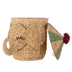 Bloomingville Mini Lastenhuone|Säilytyskorit Ja Laatikot*kori Bobo Basket kannella natural