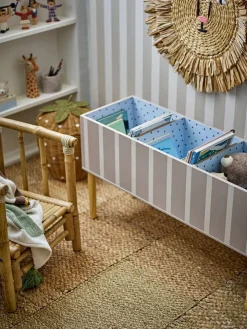 Bloomingville Mini Säilytyskorit Ja Laatikot|Lastenhuone*kori Pelino kannella ruskea