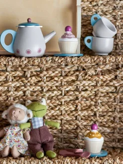 Bloomingville Mini Nuket Ja Kotileikki|Vauva- Ja Taaperolelut*leikkisetti Gentrim harmaa