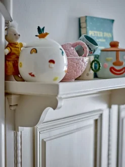 Bloomingville Mini Lastenhuone*purkki Agnes kannella valkoinen
