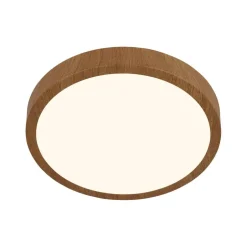 Briloner Sisustusvalaisimet*Runa LED-plafondi Ø 38 cm puu