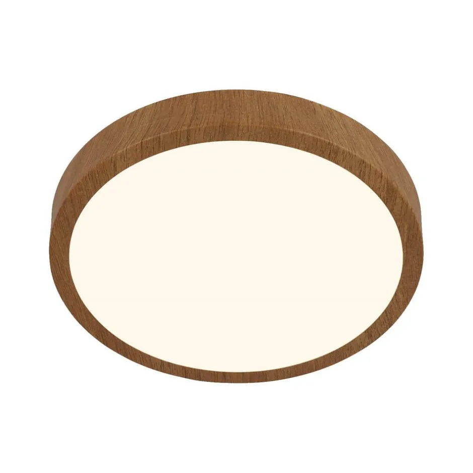 Briloner Sisustusvalaisimet*Runa LED-plafondi Ø 38 cm puu