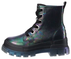 Buffalo Nilkkurit*maiharit Aspha Lace Up Hi Black Purple Blu Black purple blue