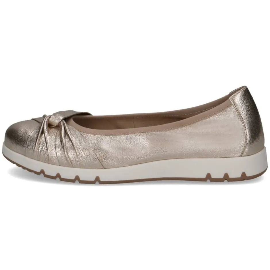 Caprice Kävelykengät*kävelyballerinat Violet 959 Platin Metal
