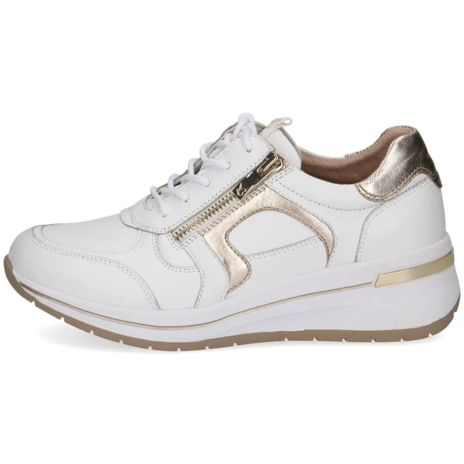 Caprice Tennarit Ja Sneakerit|Kävelykengät*tennarit 137 Danica 137 White gold
