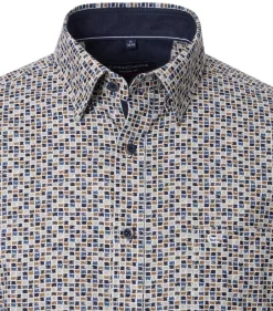 Casamoda Kauluspaidat*paita 444361700 Casual fit 100 Sininen