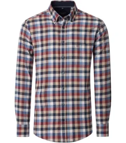 Casamoda Kauluspaidat*paita 454527800 Casual fit 100 Blue