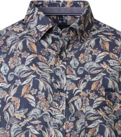 Casamoda Kauluspaidat*paita 454394000 Casual fit 100 Blue