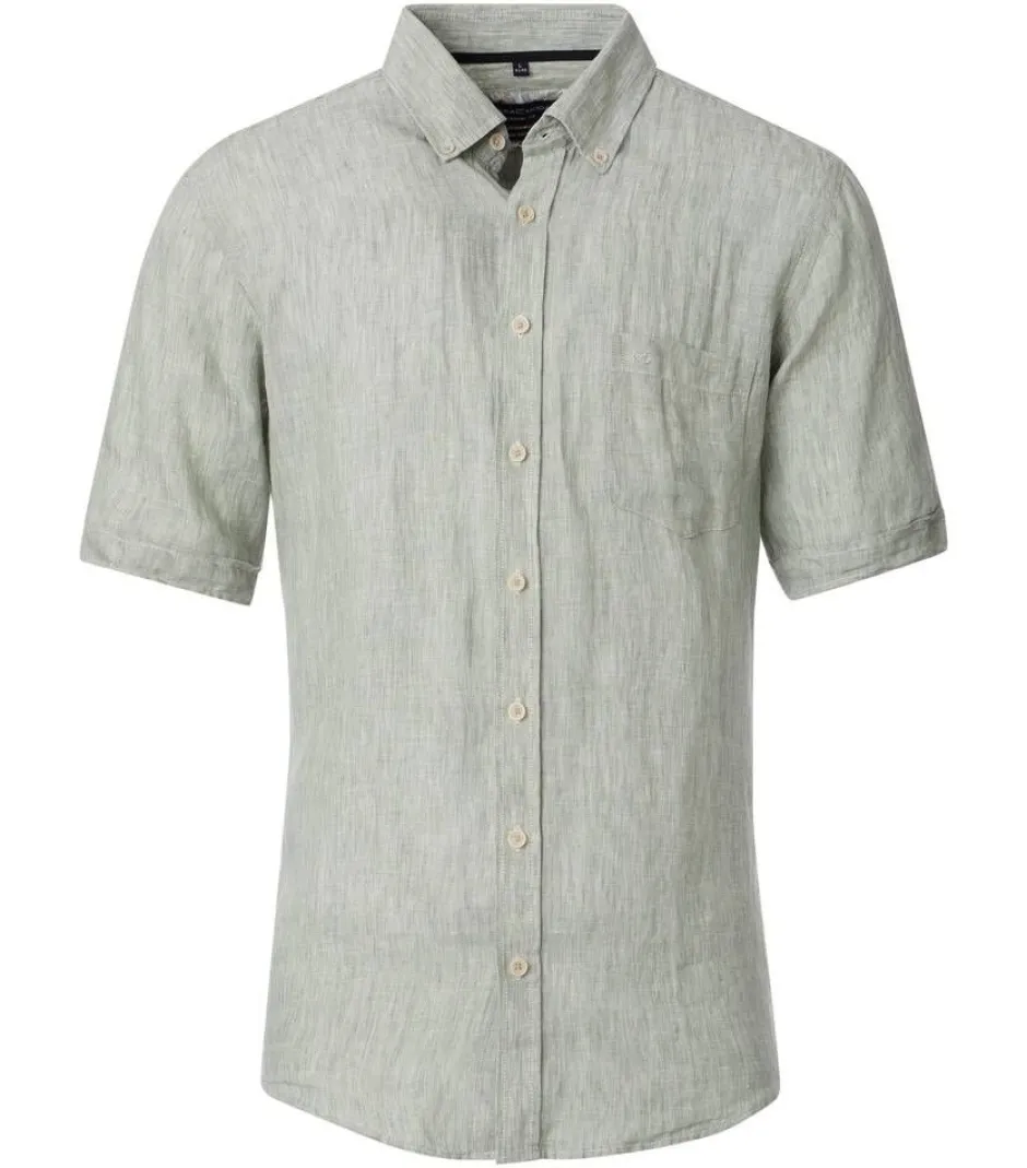 Casamoda Kauluspaidat*pellavapaita 954404400 Casual fit