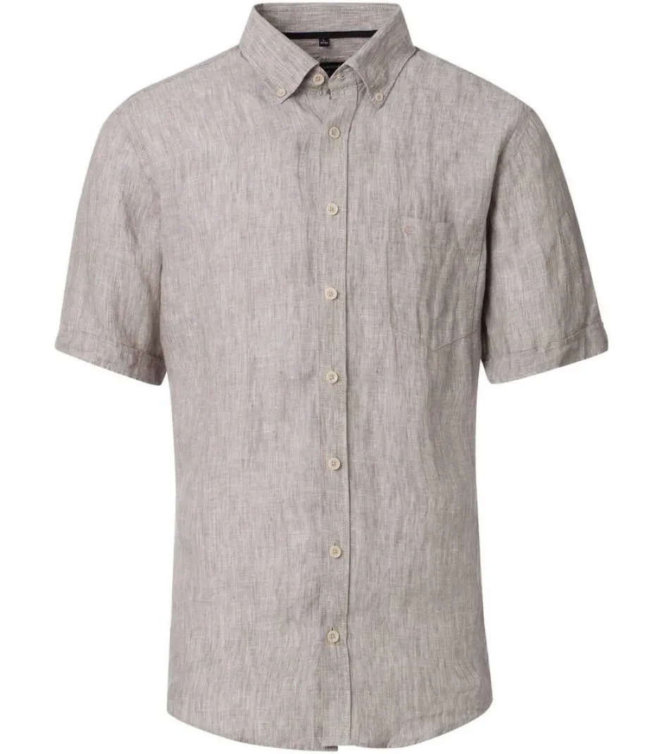 Casamoda Kauluspaidat*pellavapaita 954404400 Casual fit