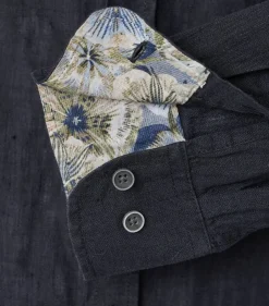Casamoda Kauluspaidat*pellavapaita 454403300 Casual fit