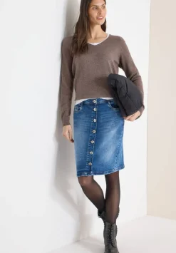 Cecil Hameet Ja Haalarit*hame 361880 10283 Denim