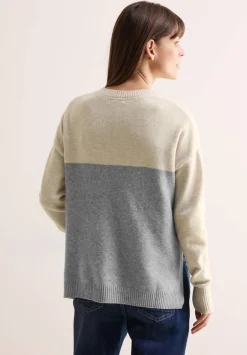Cecil Neulepuserot*neule 303105 36156 Beige / Harmaa / Luonnonvalkoinen
