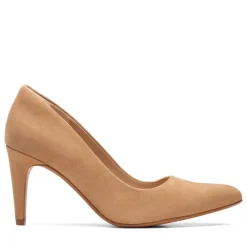 Clarks Avokkaat Ja Juhlakengät*avokkaat Laina Rae Camel Suede