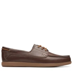 Clarks Kävelykengät*kävelykengät Bratton Boat Dark Brown Leather