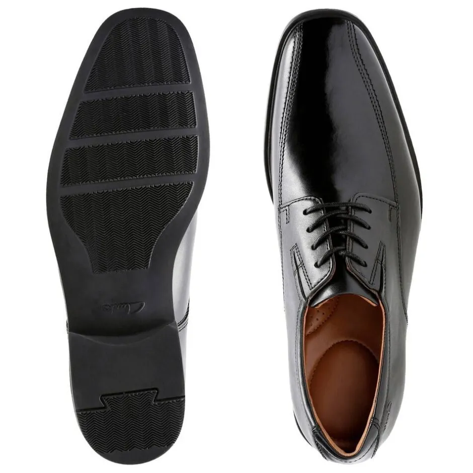 Clarks Pukukengät*Pukukenkä Tilden Walk 26110310 Black leather
