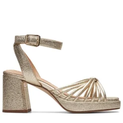 Clarks Avokkaat Ja Juhlakengät*sandaletit Ritzy75 Faye Champagne