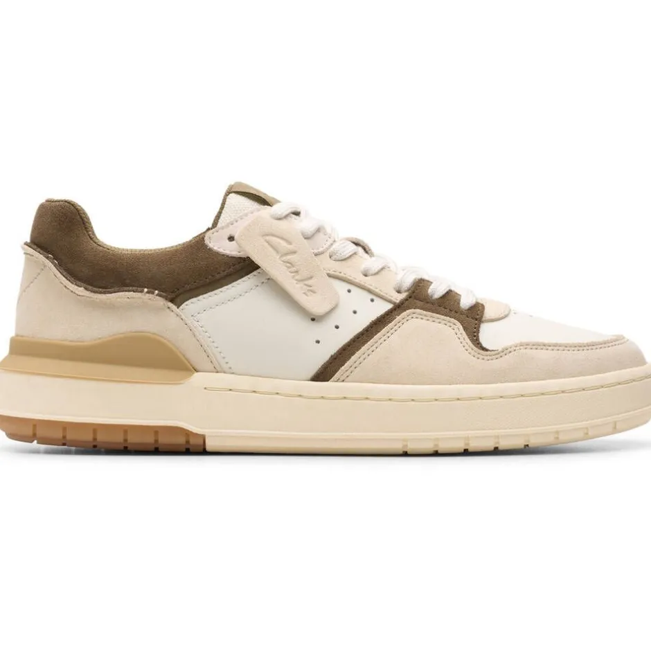 Clarks Tennarit Ja Sneakerit|Kävelykengät*tennarit CourtLite Lo Dark Olive Combi