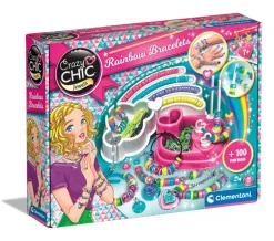 Clementoni Nuket Ja Kotileikki*korusetti Crazy Chic Rainbow Bracelets