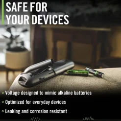 Coast Paristot|Lamput Ja Valaisintarvikkeet*paristo AAA USB-C 1.5V 4 kpl sis. latauskaapelin