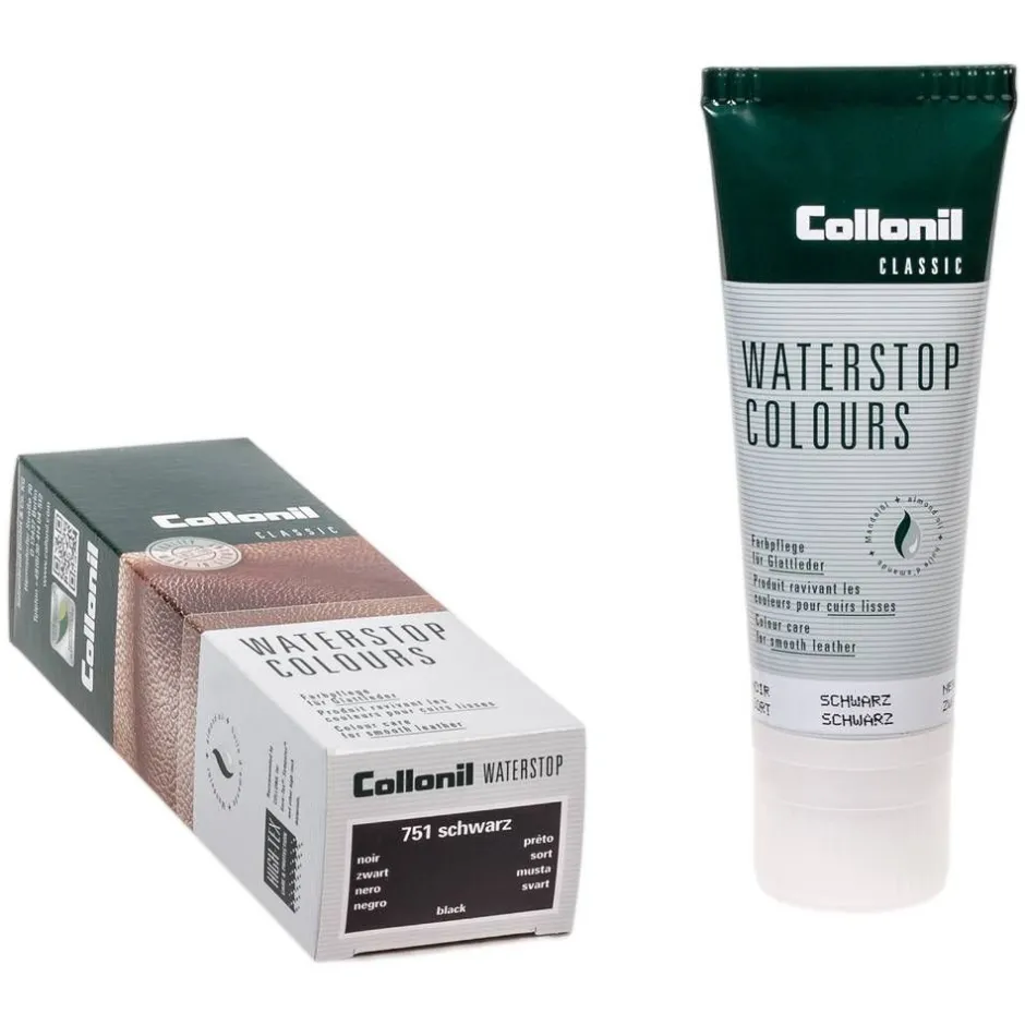 Collonil Suoja- Ja Hoitoaineet|Suoja- Ja Hoitoaineet*nahkavoide Waterstop 751 Musta 75ml