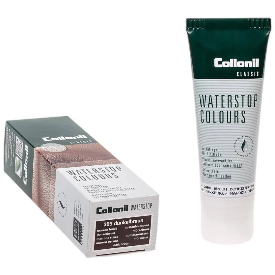 Collonil Suoja- Ja Hoitoaineet|Suoja- Ja Hoitoaineet*nahkavoide Waterstop 399 T.ruskea 75ml