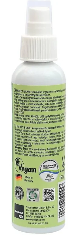 Collonil Suoja- Ja Hoitoaineet|Suoja- Ja Hoitoaineet*organic Protect&Care 150ml