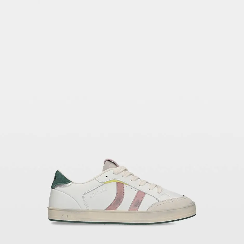 Coolway Tennarit Ja Sneakerit|Kävelykengät*tennarit College BOB BOB White / pink