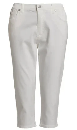 Create Denim Shortsit Ja Caprit*caprit Sonja Slim White