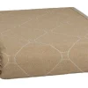 Create Home Sisustustekstiilit*Aamu päiväpeite 2-puoleinen 180x260cm khaki/l.valkoinen